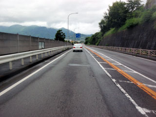 国道２４６号線大井松田付近
