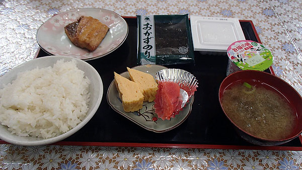 津軽海峡亭の朝食